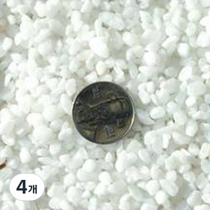 네이처굿즈 수아쿠아 백자갈 3~5mm 2kg, 4개