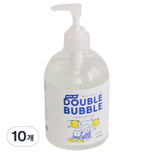 바잇미 반려동물 더블버블 멀티퍼포즈 솝 다목적 세제, 500ml, 10개