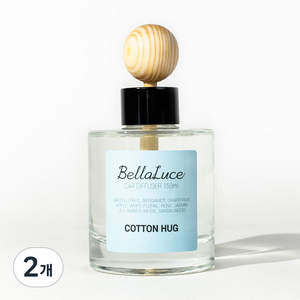 글리터 벨라루체 디퓨저 150ml, 2개, 코튼허그