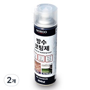 노루페인트 방수코팅제, 혼합색상, 550ml, 2개