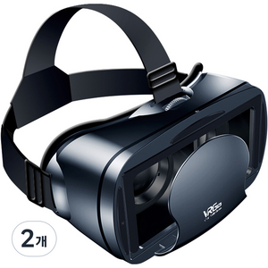 새킨드 리얼리티 가상현실체험 VR 휴대폰용 헤드셋, 블랙, 2개