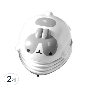 투영디자인 몰랑이 미니청소기, 회색몰랑이, 2개
