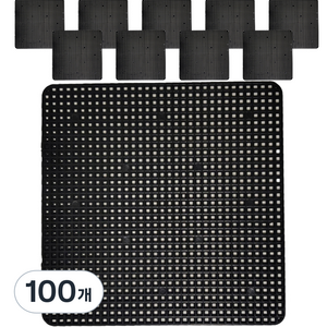 메리길드 화분깔망 분갈이 사각 배수망 거름망 15cm, 100개