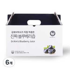 김재식헬스푸드 진짜 블루베리즙, 80ml, 126개