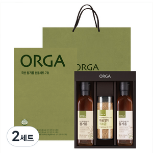 올가홀푸드 참기름 7호 선물세트, 2세트