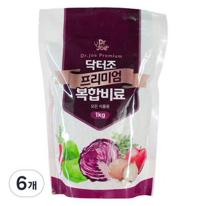 닥터조 프리미엄 복합비료, 1kg, 6개
