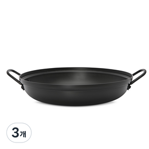 시샘 경질 낮은 전골 냄비, 28cm, 3개