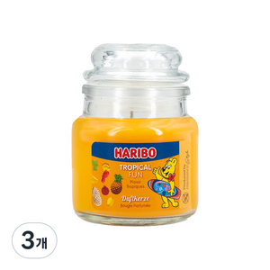 하리보 자캔들 소, 트로피칼펀, 85g, 3개