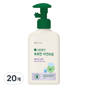 그린핑거 촉촉한 자연보습 베이비 샴푸, 320ml, 20개
