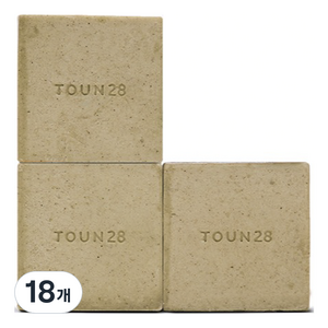 톤28 S19P 바오밥 퍼퓸 샴푸바, 100g, 18개