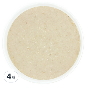 짱죽 실온 이유식 7개월부터 초기 묽은죽, 140g, 4개, 혼합맛(닭가슴살/느타리버섯)