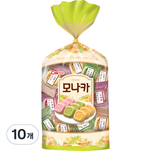 청우식품 모나카, 400g, 10개