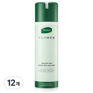 아크네스 포맨 퍼펙트 올인원 크림, 200ml, 12개