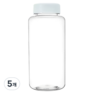 아조아닷컴 내냉 내열 스탠다드 용기, 파스텔블루, 1L, 5개
