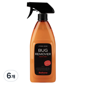 불스원 330 버그 크리너 다목적 실외세정제, 600ml, 6개