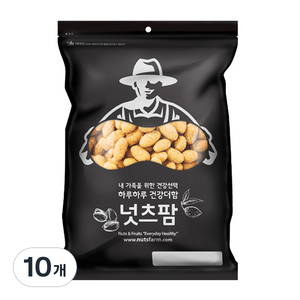 넛츠팜 꿀땅콩, 1kg, 10개