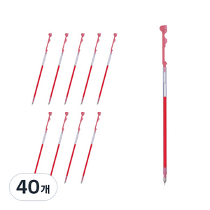 파이롯트 콜레토 리필심 0.4mm LHKRF-10C, 베이비핑크, 40개