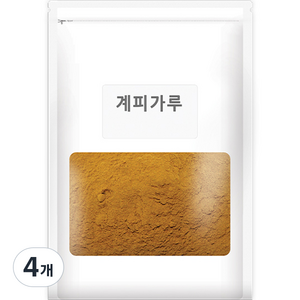 고미네 계피가루, 1kg, 4개