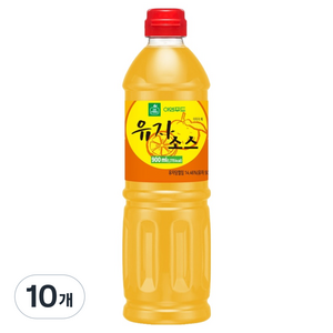 이엔푸드 유자소스, 900ml, 10개