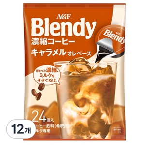 블렌디 포션 커피 카라멜향, 18g, 24개입, 12개