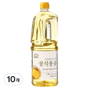 참고을 요리가 콩식용유, 10개, 1.8L