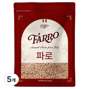 그레인온 파로 밀, 500g, 5개