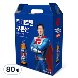 해태htb 영진 구론산 오리지날액 선물세트, 150ml, 80개