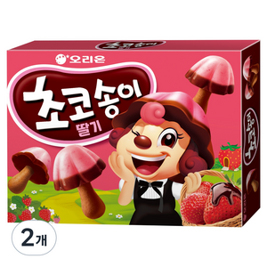 초코송이 오리온 딸기, 2개, 45g