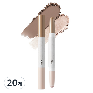 삐아 라스트 윤곽 스틱 2.4g, 01 웜 디테일, 20개