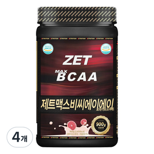 제트리션 제트맥스BCAA 그레이프프루트 자몽, 900g, 4개