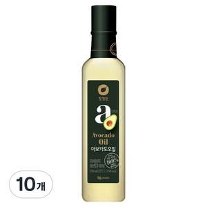 청정원 아보카도 오일, 10개, 230ml