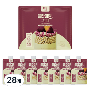 플라이밀 단백질 쉐이크 고구마, 45g, 28개