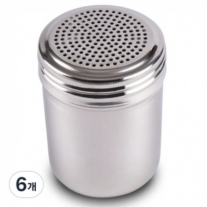 카페드아모르 스테인레스 파우더통, 295ml, 6개