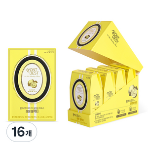 몽베스트 위드 더 블랜딩 하우스 레몬 블랙티, 600mg, 10개입, 16개