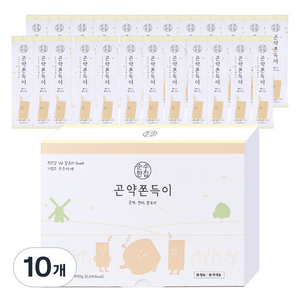 순수한집 곤약쫀드기 현미맛, 600g, 10개