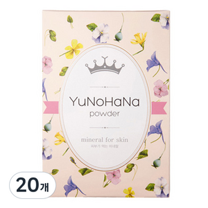 유노하나 입욕파우더, 60g, 20개