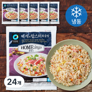 청정원 호밍스 대게와 랍스터 볶음밥 (냉동), 210g, 24개