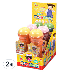 오즈토이 콩순이 쏭쏭 빅 에코마이크 6p 세트, 혼합색상, 2개