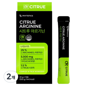 피토틱스 시트루 아르기닌 15p, 300g, 2개
