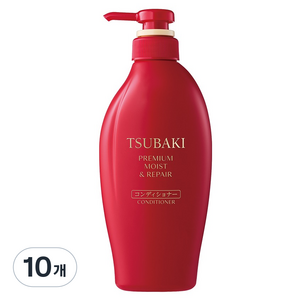 츠바키 프리미엄 모이스트 & 리페어 컨디셔너 까멜리아, 450ml, 10개