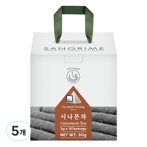 산그리메 삼각티백 시나몬차, 15개입, 5개, 2g