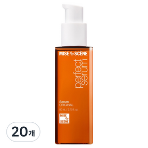 미쟝센 퍼펙트 오리지널 헤어 세럼, 80ml, 20개