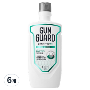 검가드 동아제약 오리지널 에스 가그린, 820ml, 6개