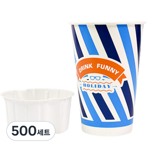 보니팩 음료 콜팝컵, 1개입, 500개