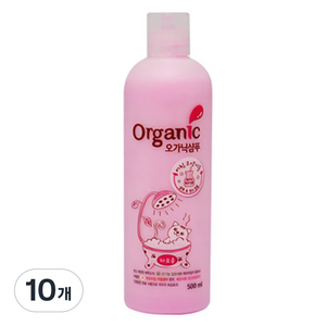 씨앤앤코스메틱 어린 고양이용 린스 겸용 오가닉 샴푸, 500ml, 10개