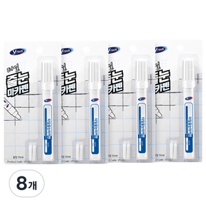 Vtech 타일 줄눈 마카펜 10ml VT-015, 8개