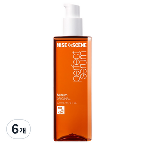 미쟝센 퍼펙트 오리지널 헤어 세럼, 200ml, 6개