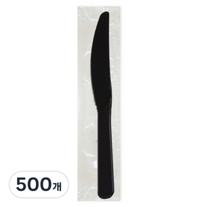 생활을그리다 일회용 나이프 시크한 블랙, 1개입, 500개