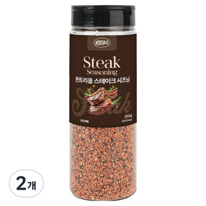 첫맛 몬트리올 스테이크시즈닝, 350g, 2개