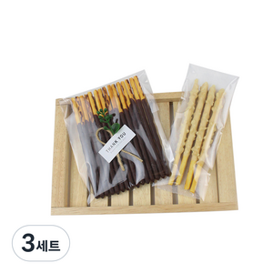 아이엔피 접착식 OPP 무지 봉투, 200개, 3세트